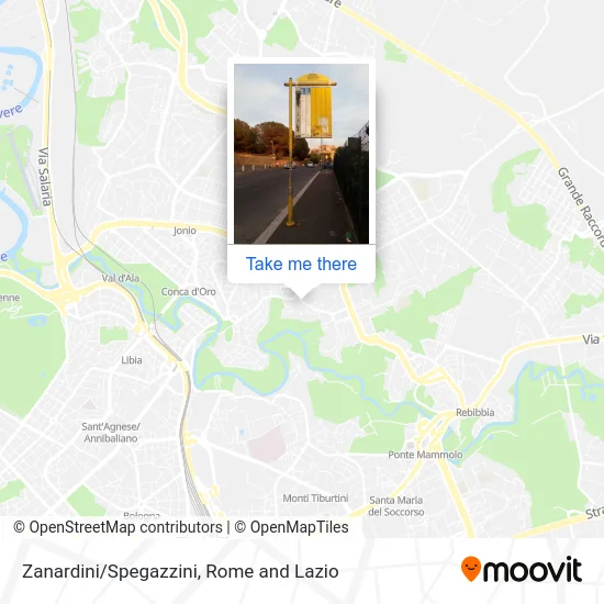 Zanardini/Spegazzini map