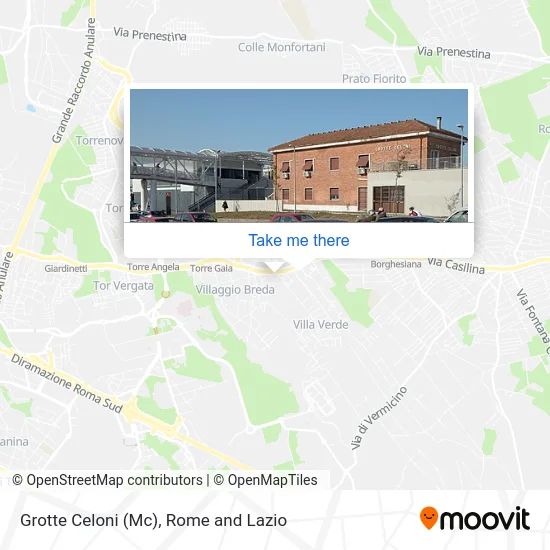 Grotte Celoni (Mc) map