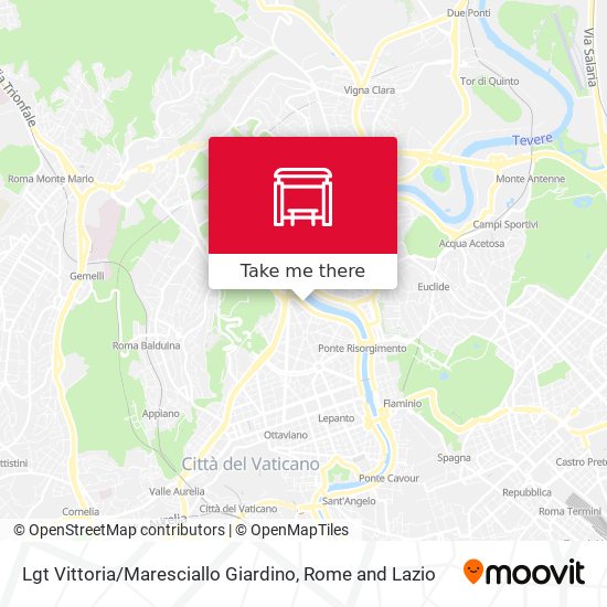 Lgt Vittoria / Maresciallo Giardino map