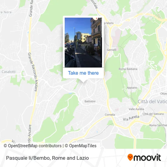 Paschal II/Bembo map