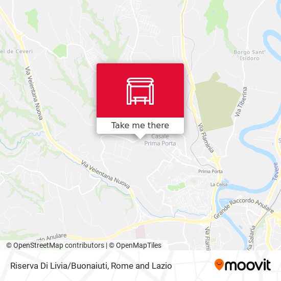 Riserva Di Livia/Buonaiuti map