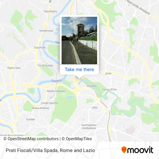 Prati Fiscali/Villa Spada map