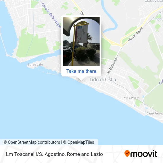 Toscanelli/St. Augustine map