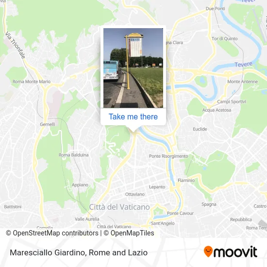 Maresciallo Giardino map