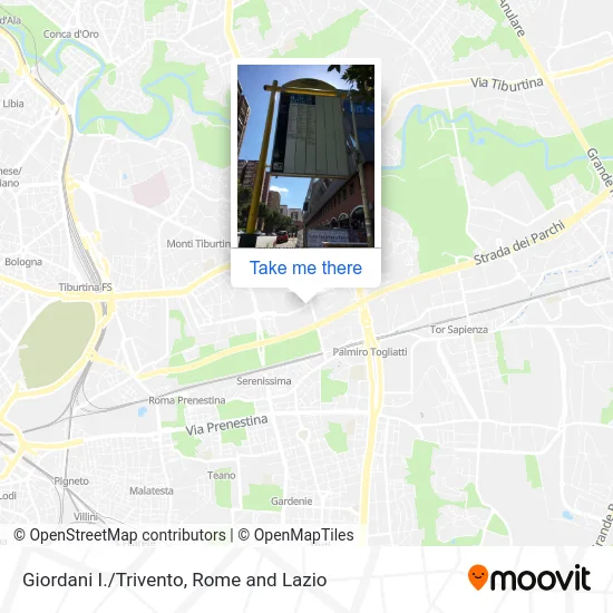 Giordani I./Trivento map