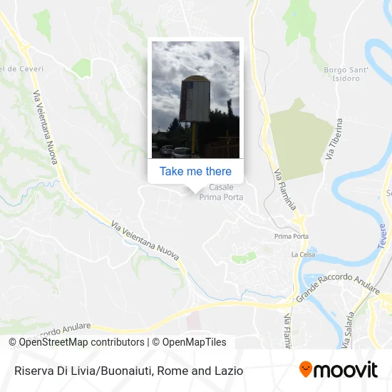 Riserva Di Livia/Buonaiuti map