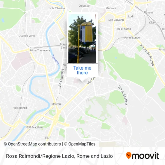 Rosa Raimondi/Regione Lazio map