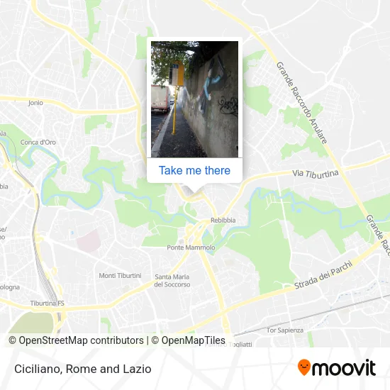 Ciciliano map