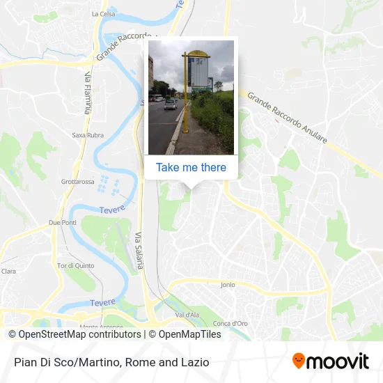 Pian Di Sco/Martino map