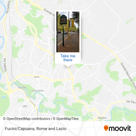 Fucini/Capuana map