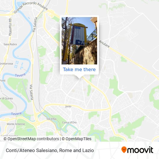 Conti/Ateneo Salesiano map