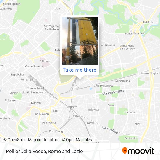 Pollio/Della Rocca map