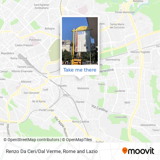 Renzo Da Ceri/Dal Verme map