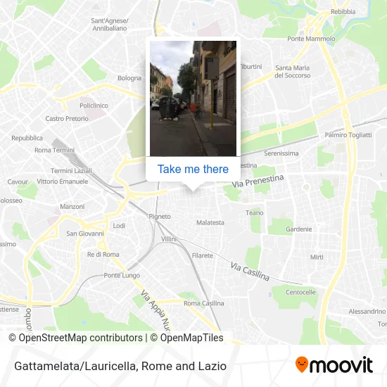 Gattamelata/Lauricella map