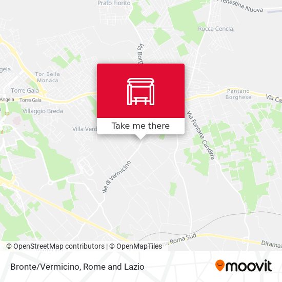 Bronte/Vermicino map