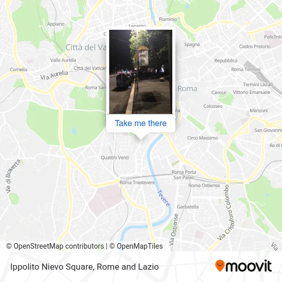 Ippolito Nievo Square map