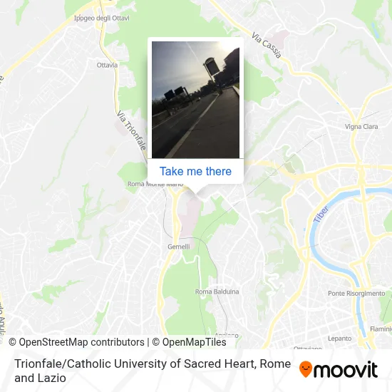 Trionfale / Catholic University of Sacred Heart map