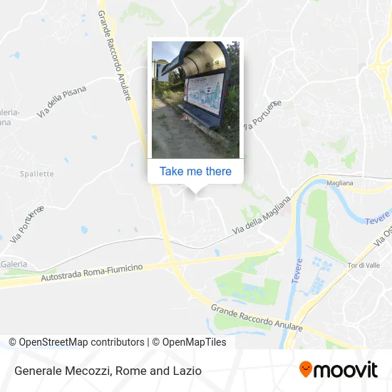 Generale Mecozzi map