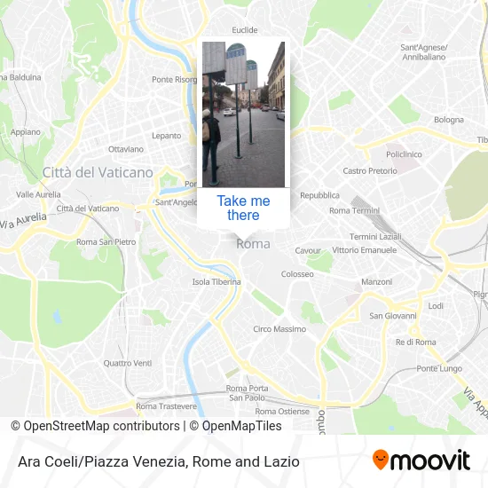 Ara Coeli/Venice Square map