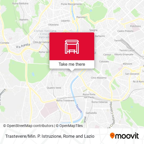 Trastevere/Min. P. Istruzione map