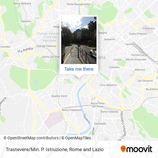 Trastevere/Min. P. Istruzione map