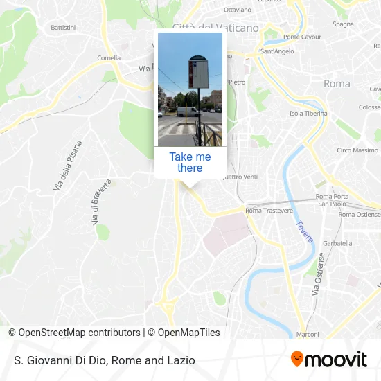 S. Giovanni Di Dio map