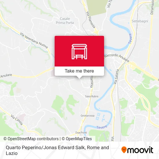 Quarto Peperino / Jonas Edward Salk map