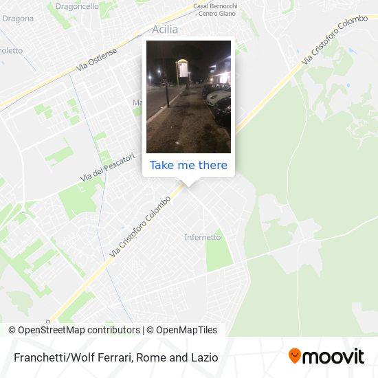 Franchetti/Wolf Ferrari map
