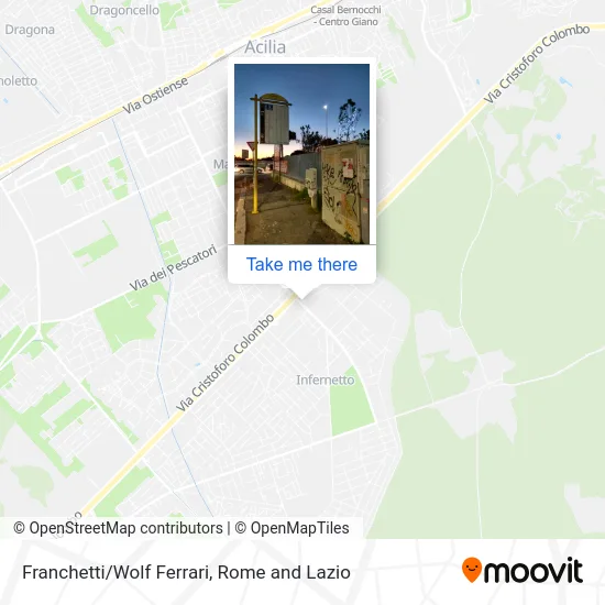 Franchetti/Wolf Ferrari map