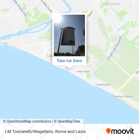 LM Toscanelli/Magellano map
