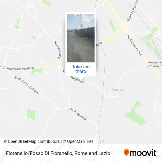 Fioranello/Fosso Di Fioranello map