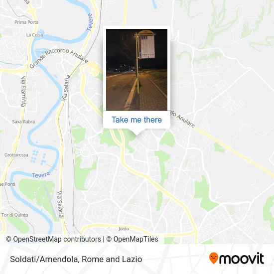 Soldati/Amendola map