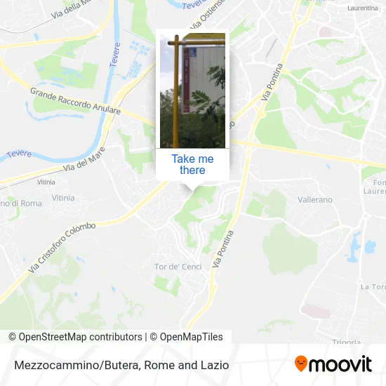 Mezzocammino/Butera map