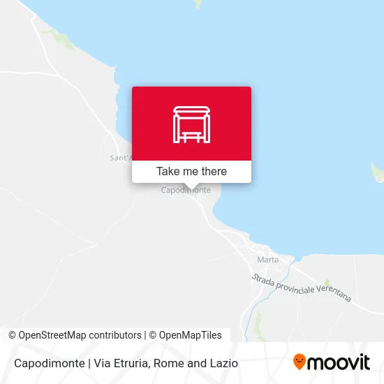 Capodimonte | Etruria Street map