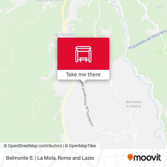 Belmonte S. | La Mola map