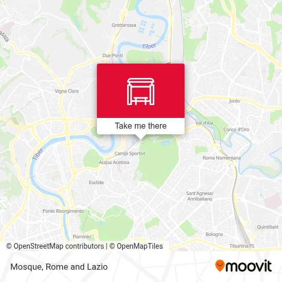 Mosque map