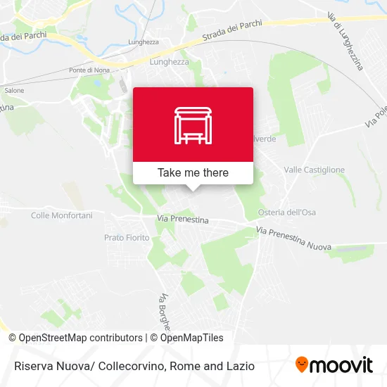 Riserva Nuova/ Collecorvino map