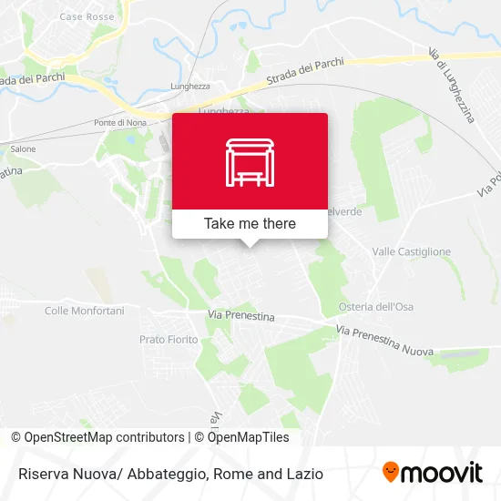 Riserva Nuova/ Abbateggio map