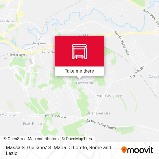 Massa S. Giuliano/ S. Maria Di Loreto map
