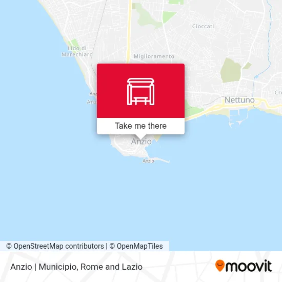 Anzio | Municipio map