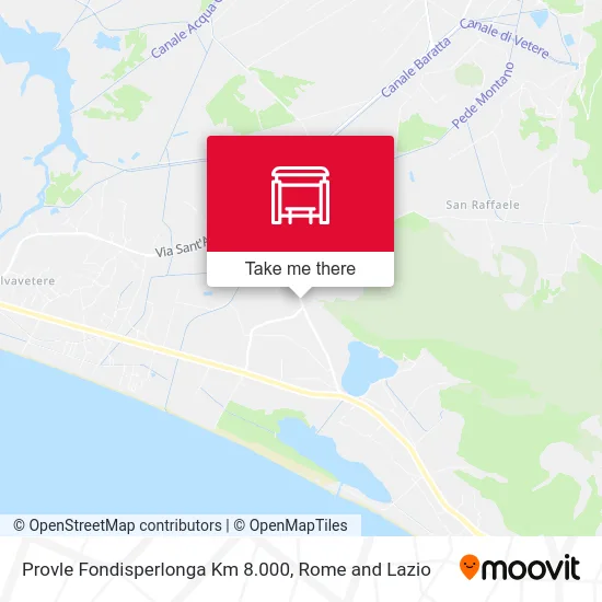 Fondisperlonga Provincial Road Km 8.000 map