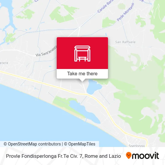 Provle Fondisperlonga Facing No. 7 map