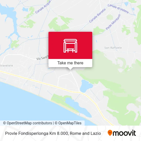 Fondisperlonga Provincial Road Km 8.000 map