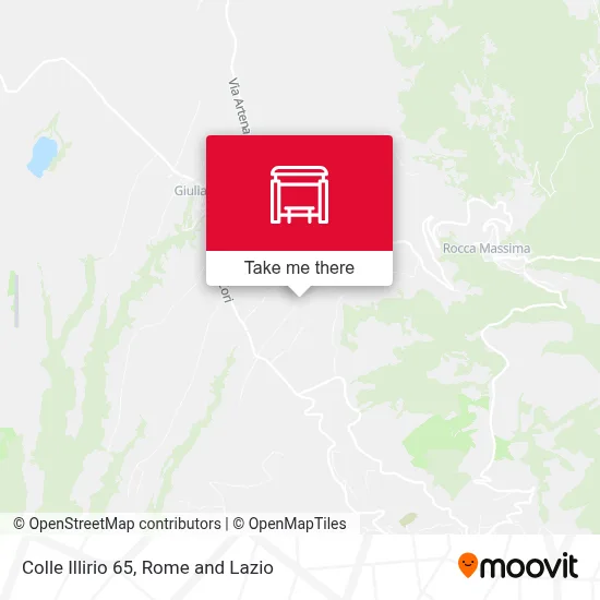 Colle Illirio 65 map