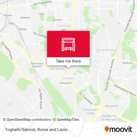 Togliatti/Salvioli map