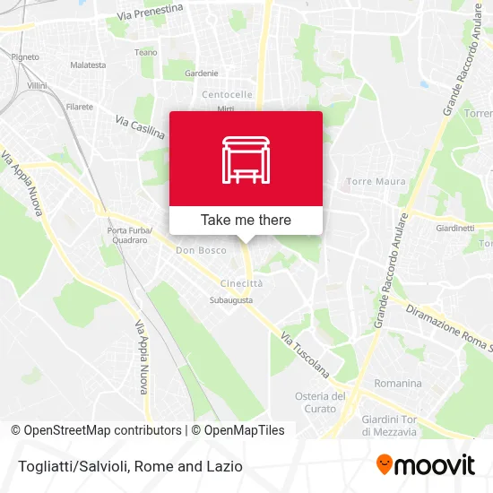 Togliatti/Salvioli map