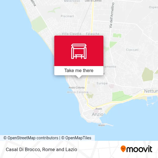 Casal Di Brocco map