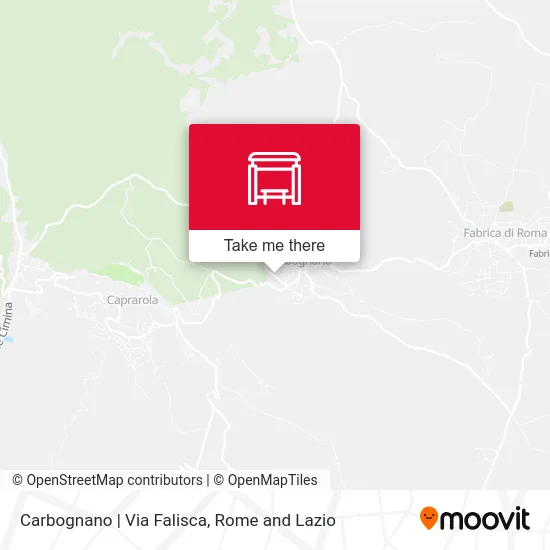 Carbognano | Falisca Road map