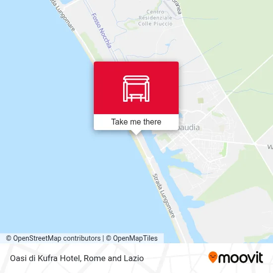 Oasi di Kufra Hotel map