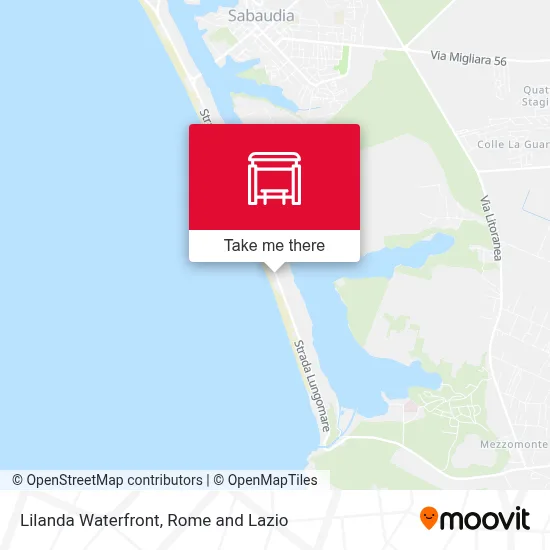 Lilanda Waterfront map
